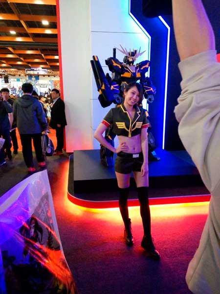 台北国际电玩展美女图4