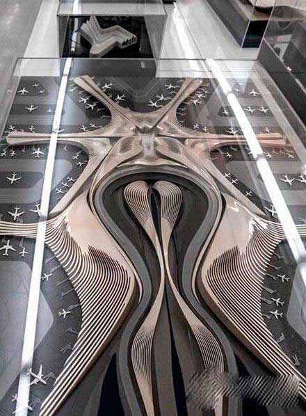 听说这是北京新机场的设计图