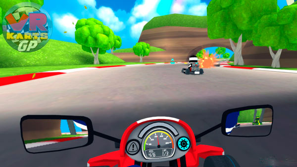 虚拟卡丁车VR游戏评测 赶紧来驾驶你的卡丁车吧