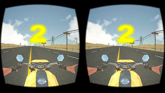 VR趴赛游戏评测 体验摩托车带来的别样感觉