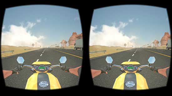 VR趴赛游戏评测 体验摩托车带来的别样感觉